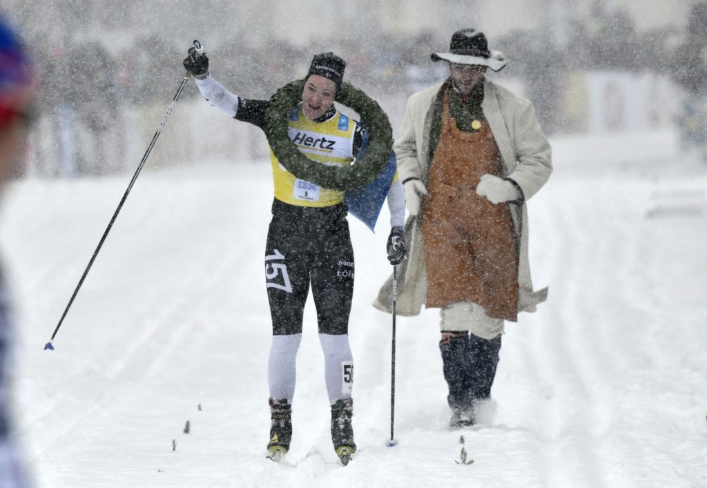 Vasaloppet winner Britta Norgren Johannsson