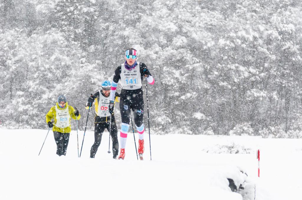 Ushuaia Loppet 2022 under heavy snowfalls