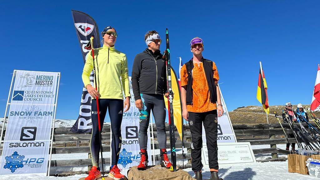 Jessie Diggins and Fabian Stocek win Merino Muster 2023