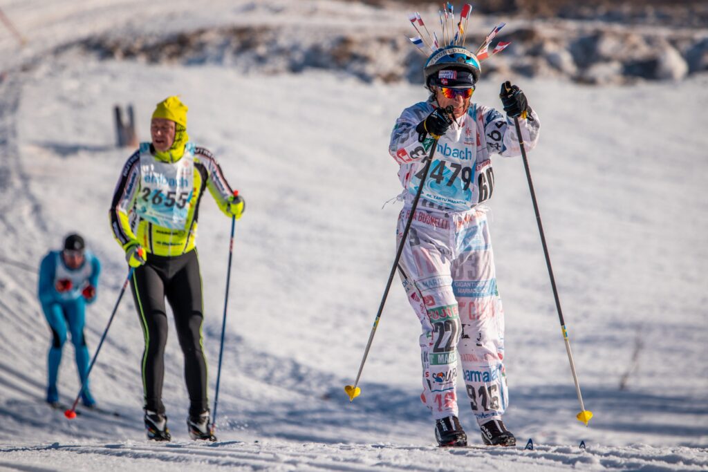 Lino Davarda at Tartu Maraton