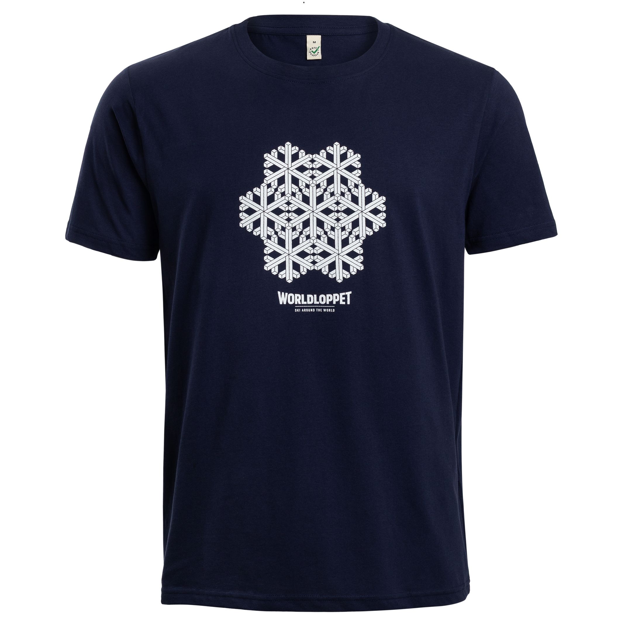 Cotton t-shirt races navy