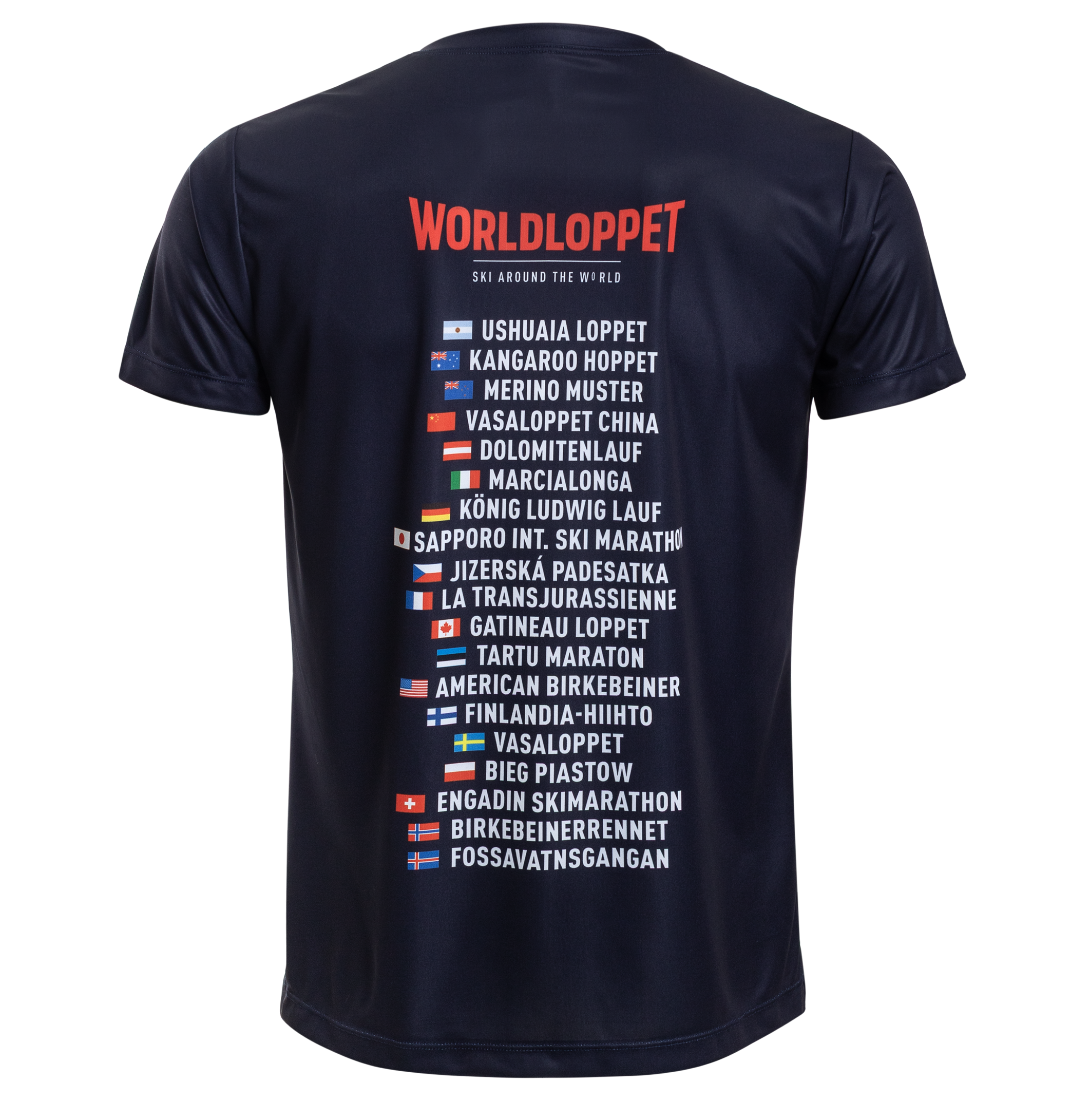 T-shirt races navy - Image 2